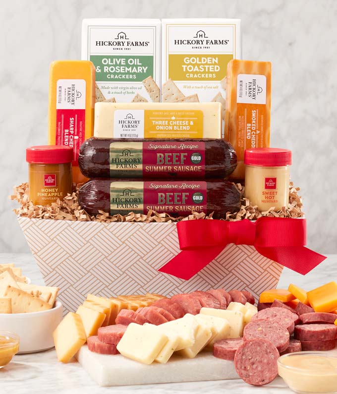 Savory Artisan Charcuterie Basket