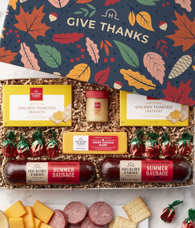 Give Thanks Farmhouse Gift Box