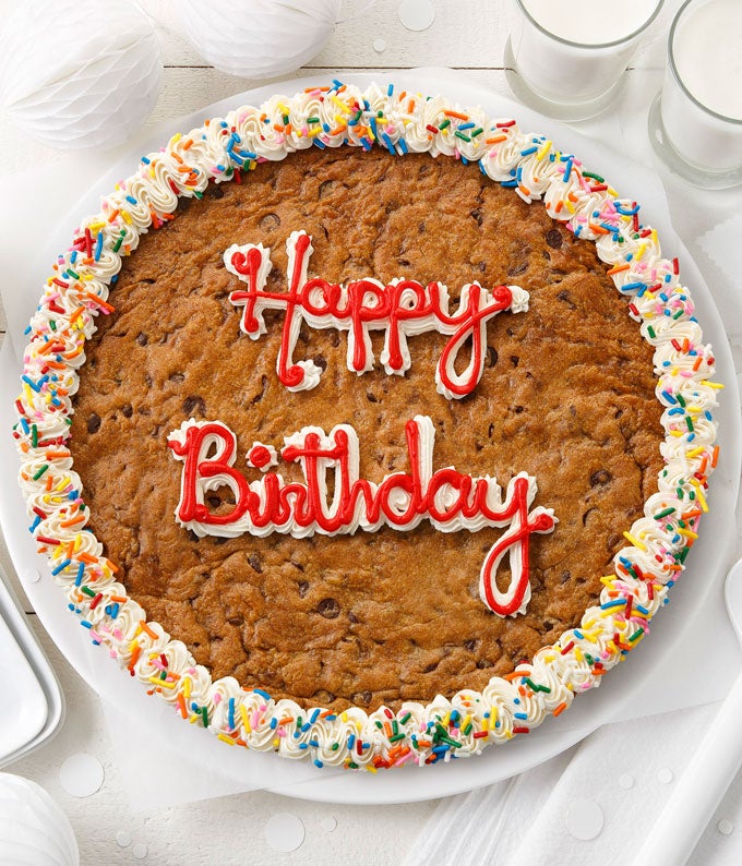 Happy Birthday Cookie Cake