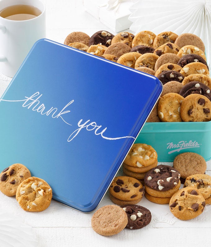 Thank You Cookie Bites Gift Tin