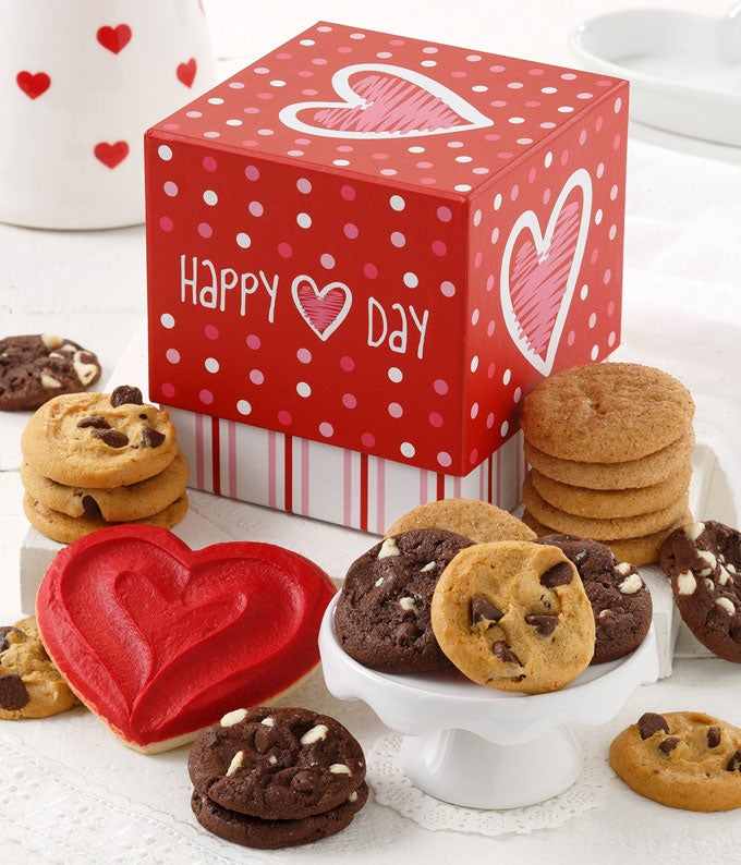 Valentine&#39;s Day Cookie Gift Box