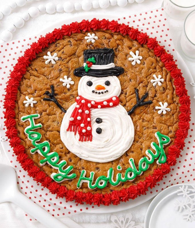 Frosty the Cookie Cake