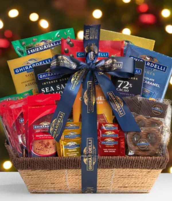 Deluxe Ghirardelli Gift Basket