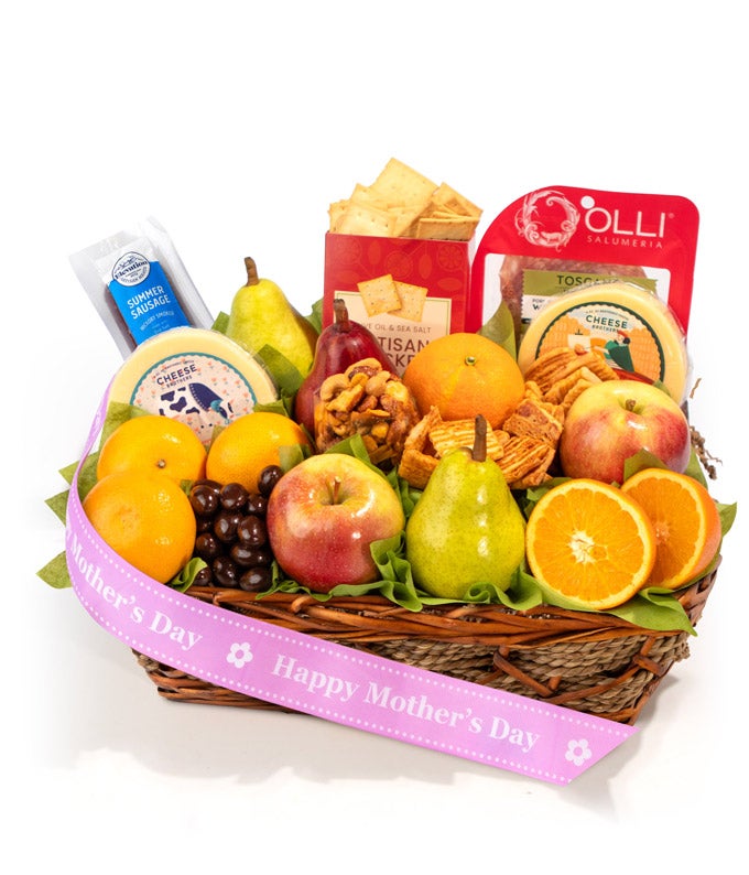 Mother's Day Savory Fruit Gift Basket