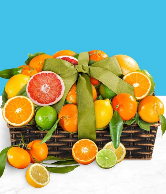 Sunny California Citrus Fruit Basket