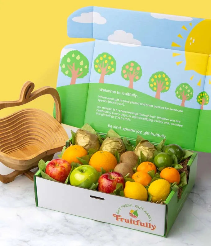 Fresh Fruit Display Gift Box