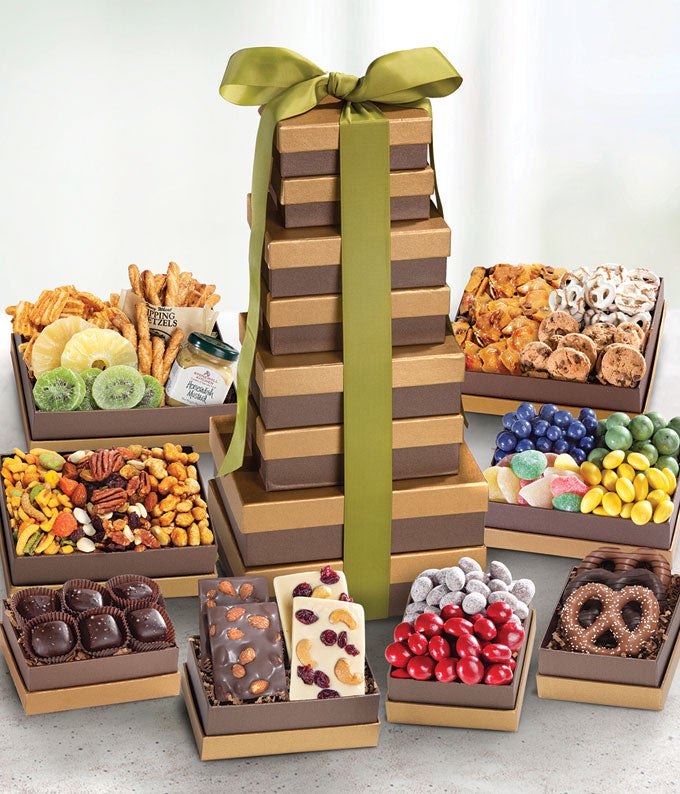 Ultimate Snacking Gift Tower