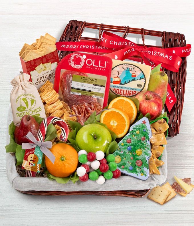 Christmas Tidings Basket