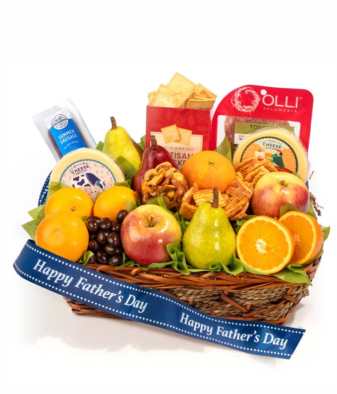 Father's Day Fruit & Snack Basket