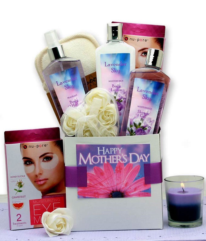 Lavender Spa Gift Box For Mom
