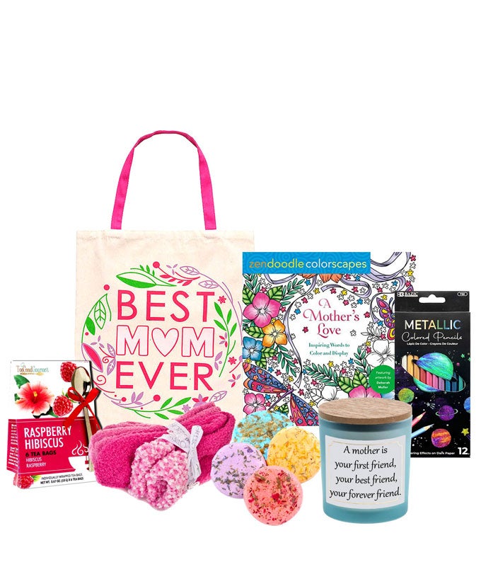 Best Mom Ever Tote Gift Bundle