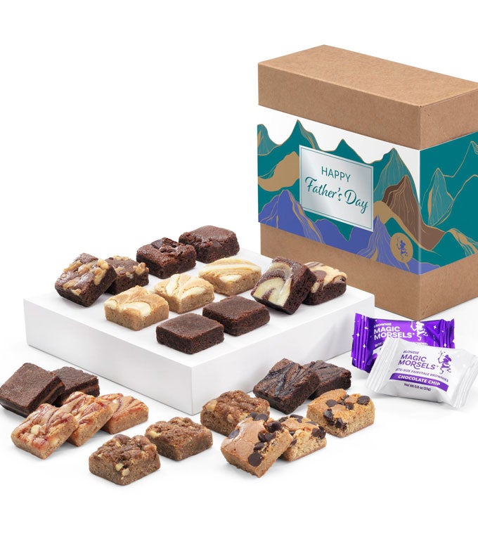 Father's Day Two Dozen Fairy Tale Brownie & Blondie Morsels