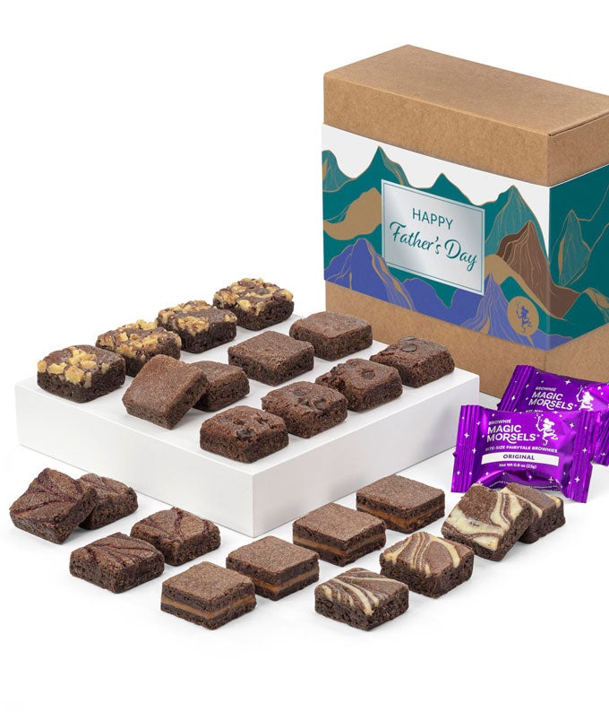 Father's Day Two Dozen Fairy Tale Brownie Morsels