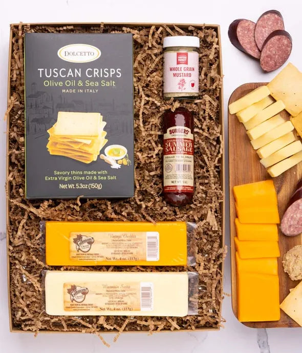 Deluxe Cheese & Charcuterie Gift Box