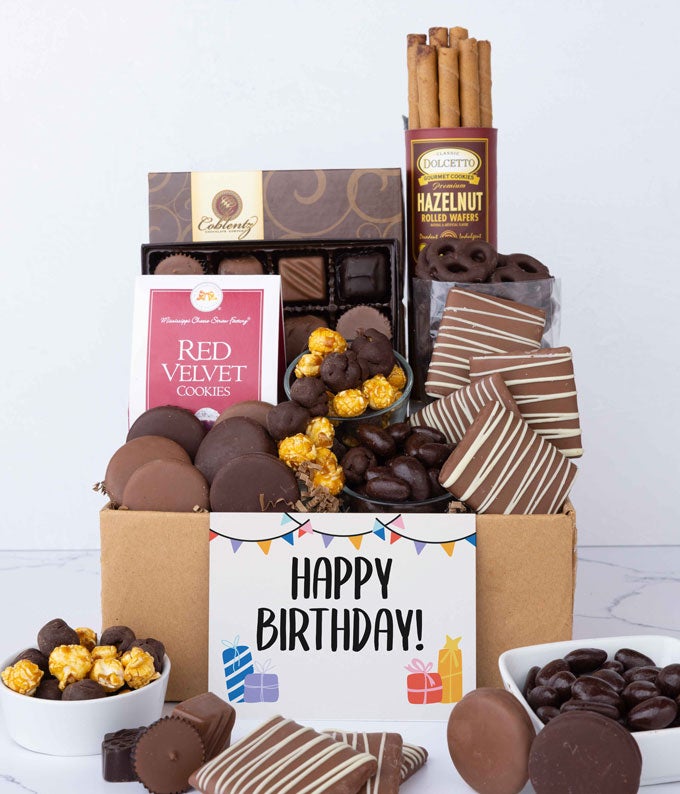 Deluxe Happy Birthday Chocolate Gift Box