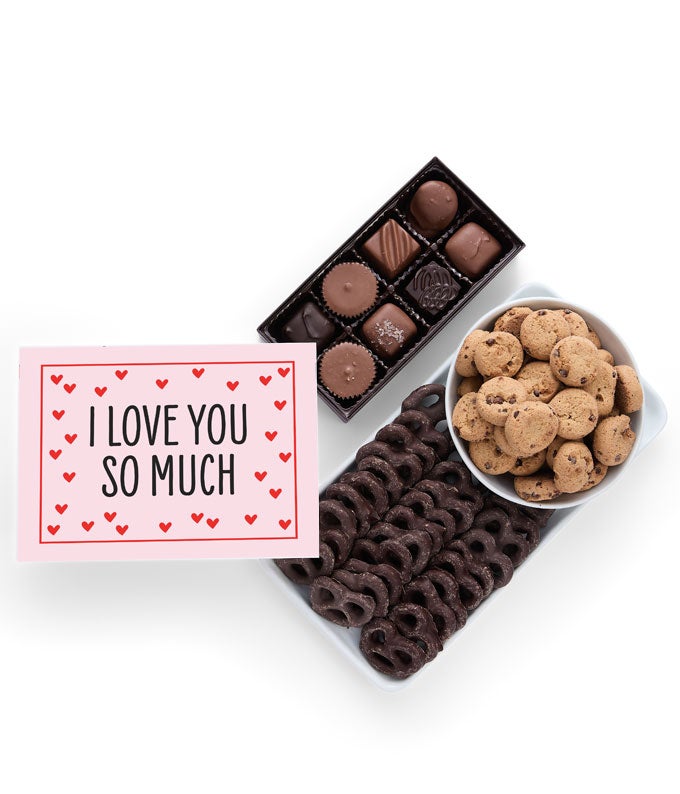 I Love You Sweet Treats Chocolate Gift Box