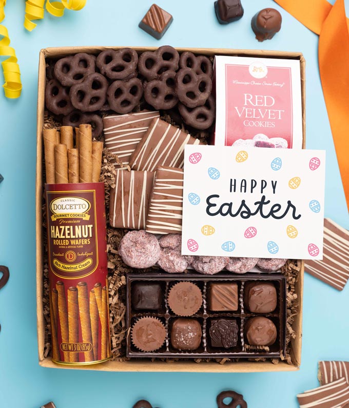Happy Easter Chocolate Sweets Gift Box