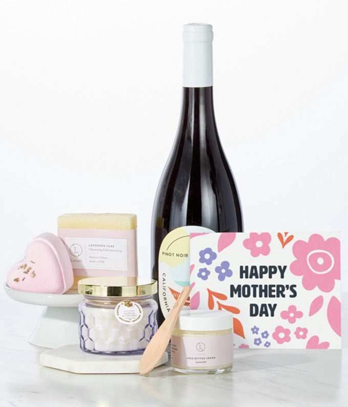 Mother's Day Wine & Spa Gift - Red Wine