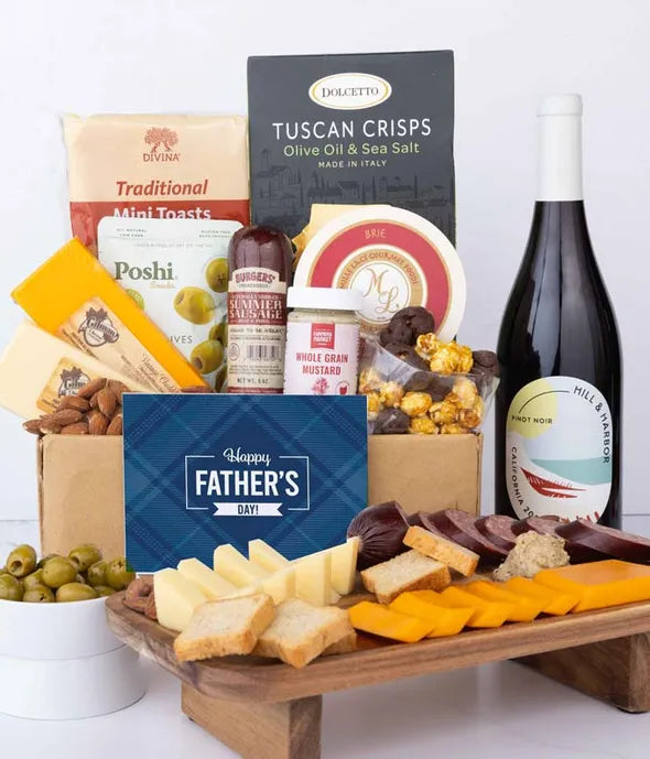 Deluxe Father's Day Cheese & Charcuterie Gift Box