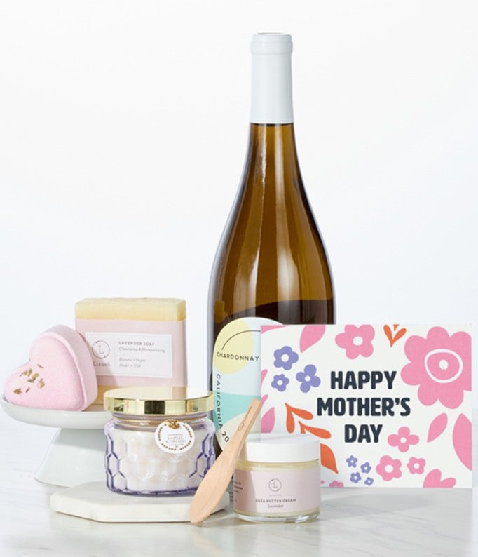 Mother's Day Wine & Spa Gift - White Wine