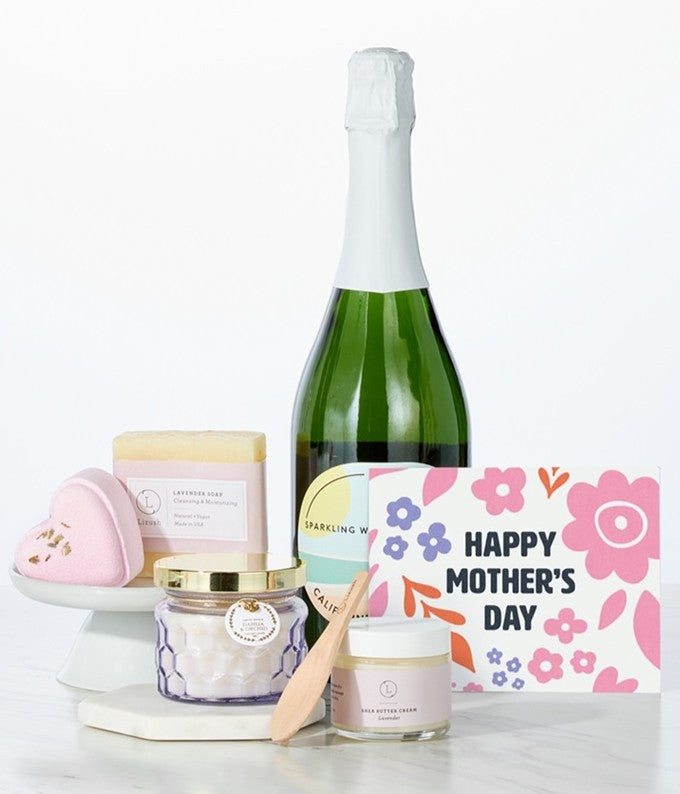 Mother's Day Wine & Spa Gift - Sparkling Wine