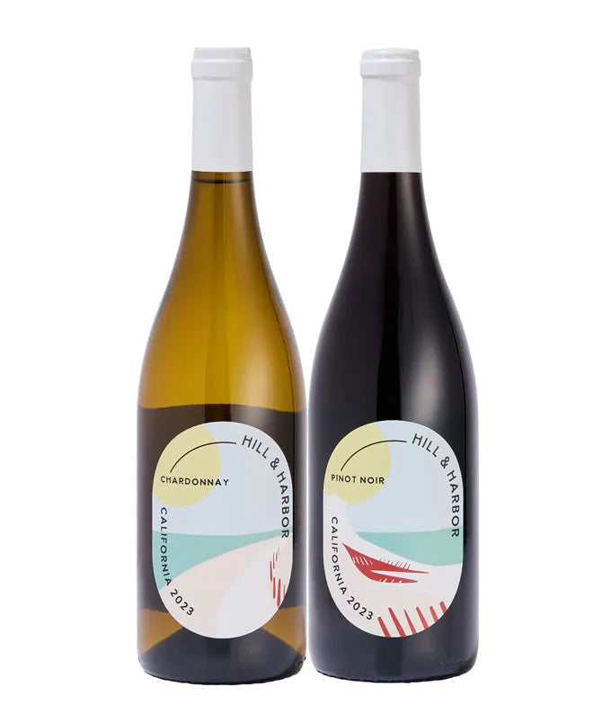 Hill & Harbor California Red & White Wine Duo
