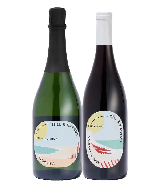 Hill & Harbor California Red & White Wine Duo