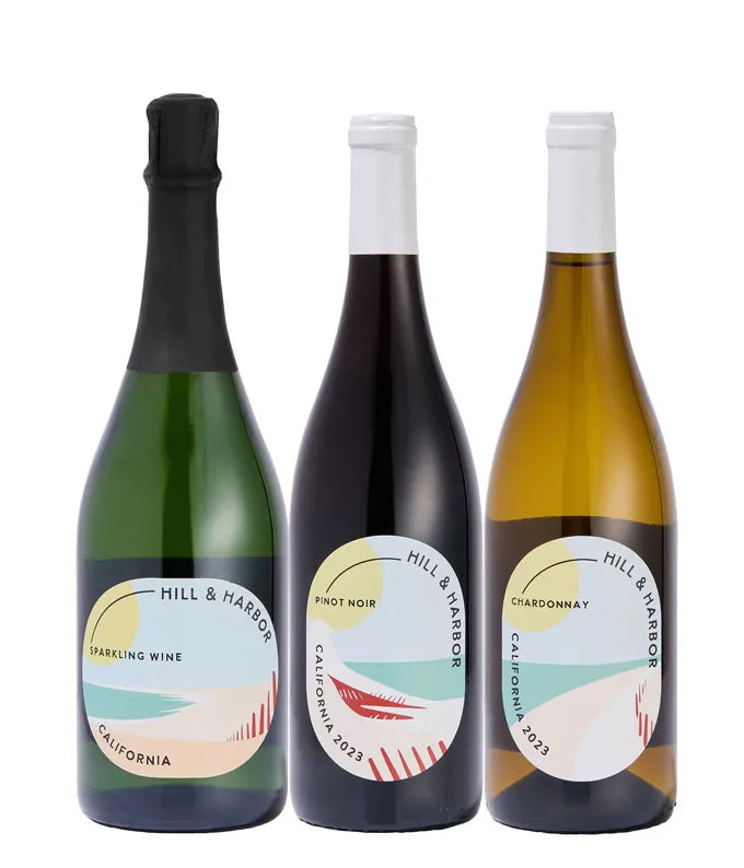 Hill & Harbor California Red & White Wine Duo