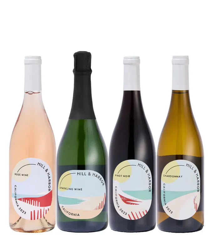 Hill & Harbor California Red & White Wine Duo