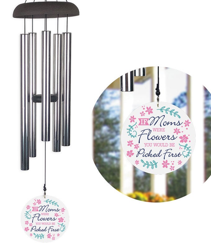 If Moms Were Flowers Wind Chime