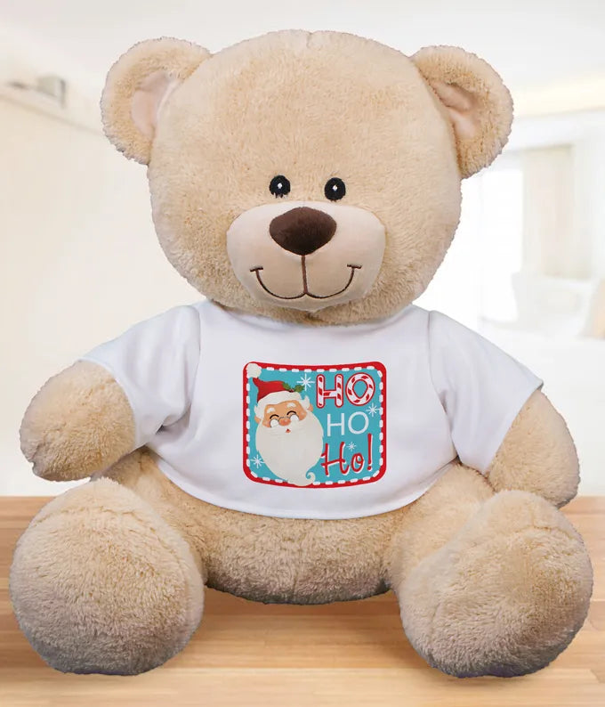 Santa Plush Bear