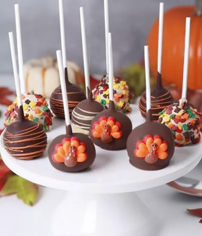 Thanksgiving Cake Pops