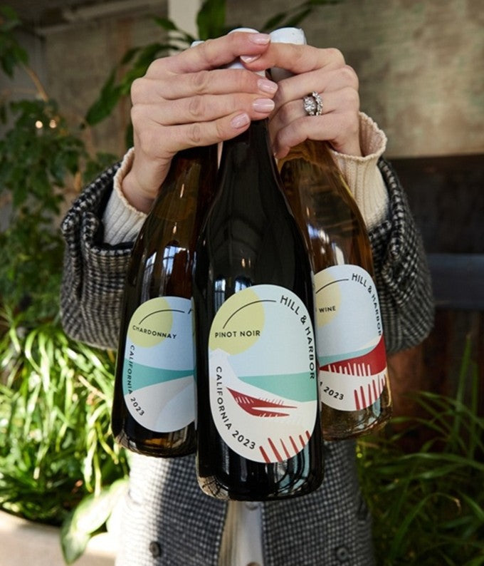 Premium Charcuterie & Cheese Easter Gift Basket with Red, White, Rosé & Sparkling Wine