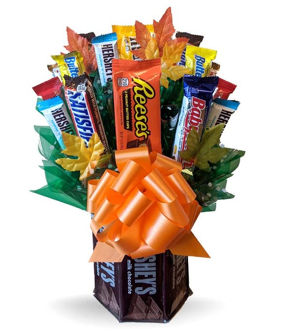 Hershey's Fall Candy Bouquet