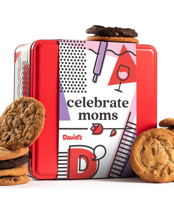 Mother&#39;s Day Cookie Tin - 1lb
