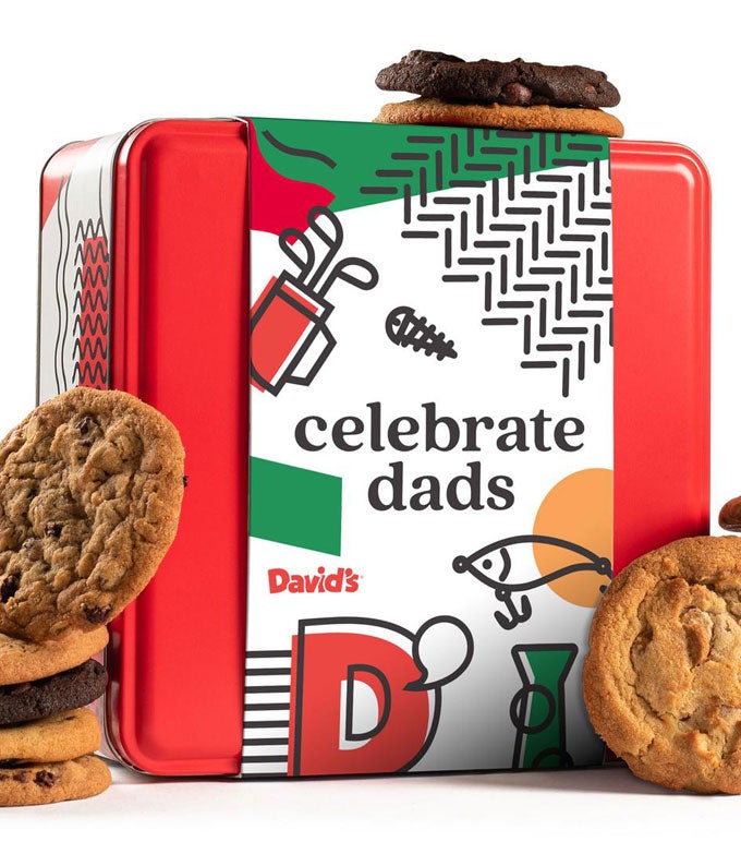 Father's Day Cookie Tin - 2lb