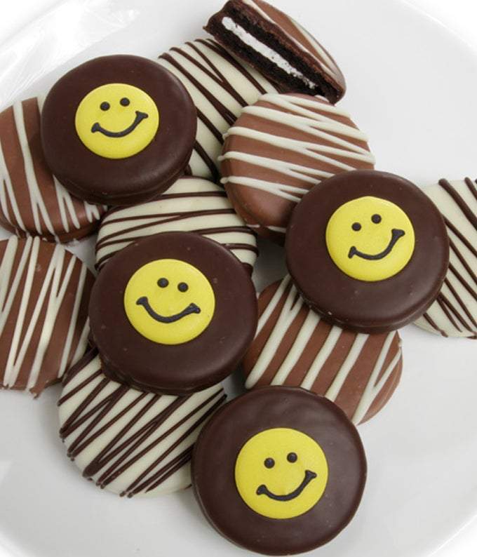 Smile! Chocolate Covered OREO Cookies