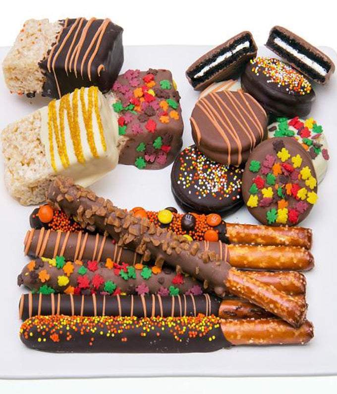 Fall Chocolate Covered Assorted Sweets &amp; Treats