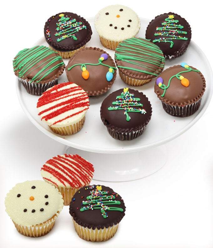 Christmas cupcakes for delivery