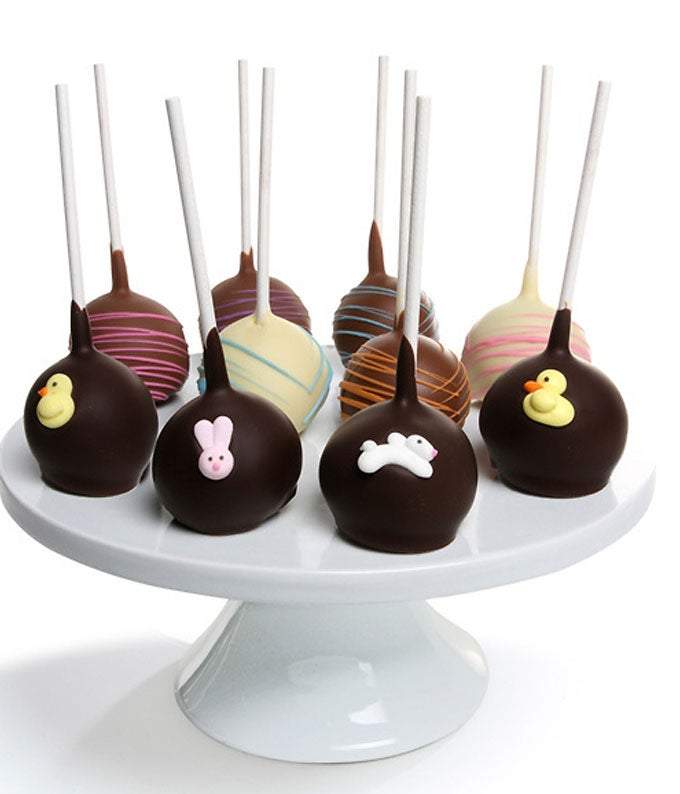 Easter Chocolate Covered Cake Pops