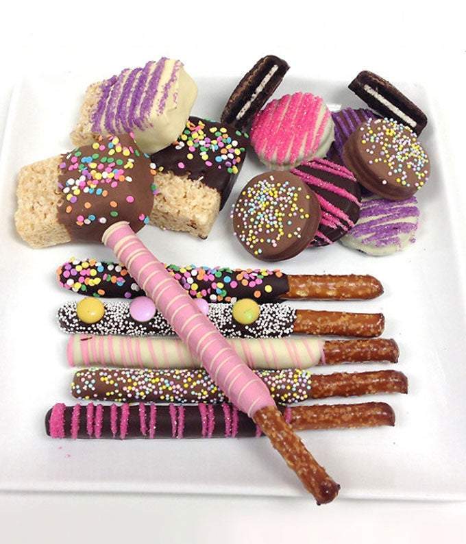 Spring Chocolate Covered Sampler - The Gift Basket Store