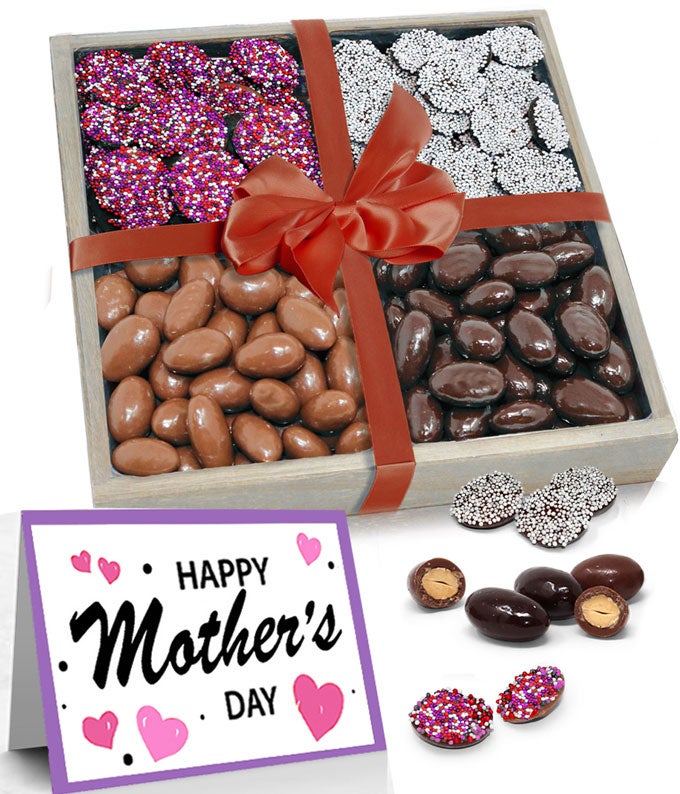 Mother&#39;s Day Almond and Nonpareils Gift Tray