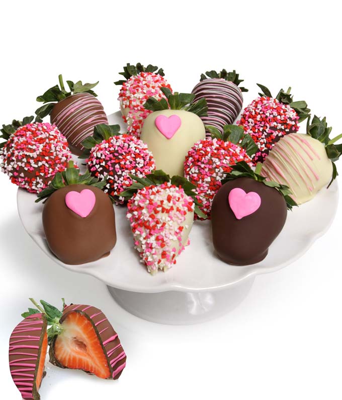 Valentine's Day Chocolate covered strawberries for delivery
