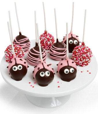 ladybug cake pops