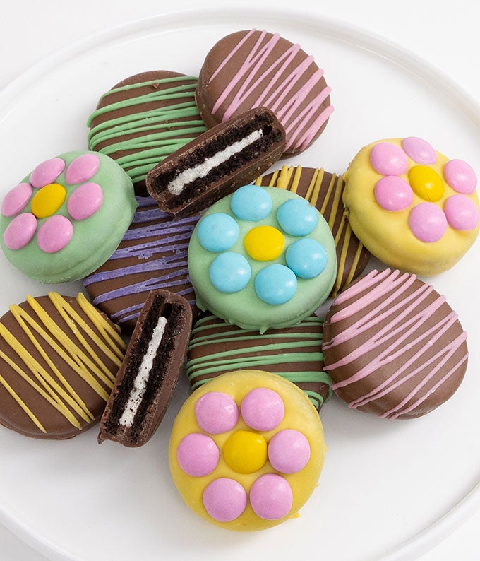 Summer Flowers Chocolate Covered OREO Cookies