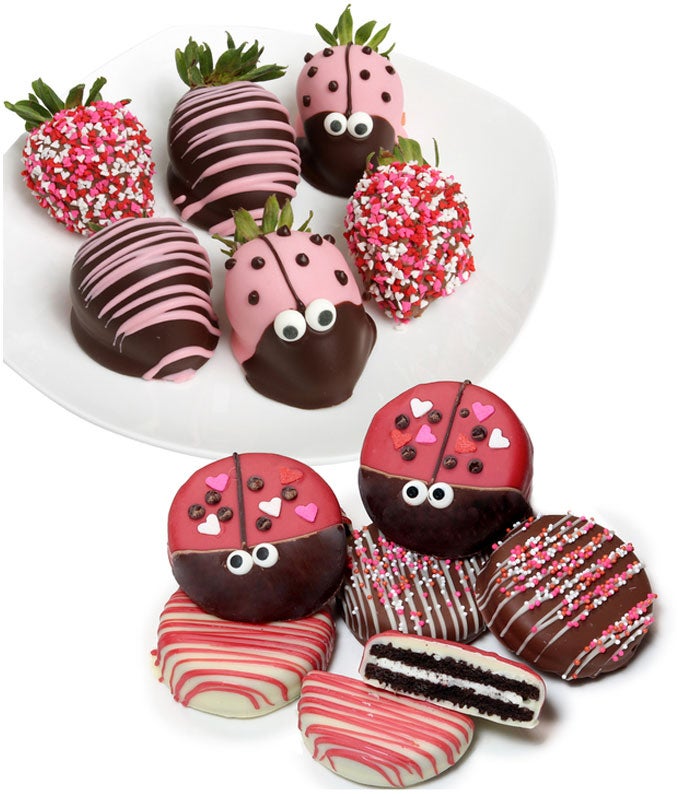 Cutie Bug Chocolate Covered Strawberries and OREO Cookies