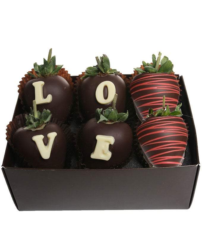 Love Chocolate Covered Berry Box