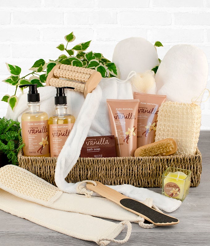 Spa basket store