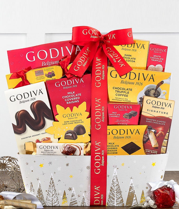 Gourmet Godiva Gift Basket