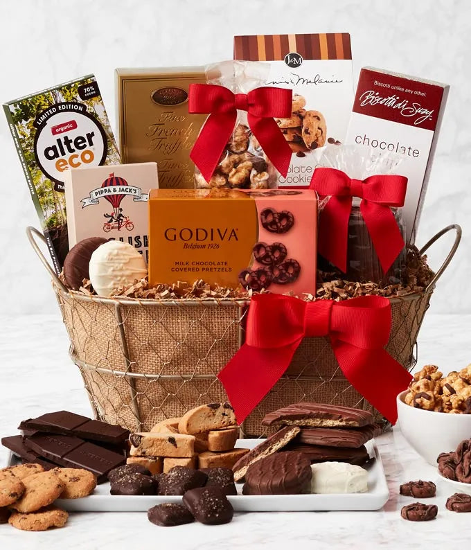 Simply Chocolate Jubilation Gift Basket | Simply Chocolate